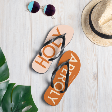 Holy Aperoly Flip-Flops