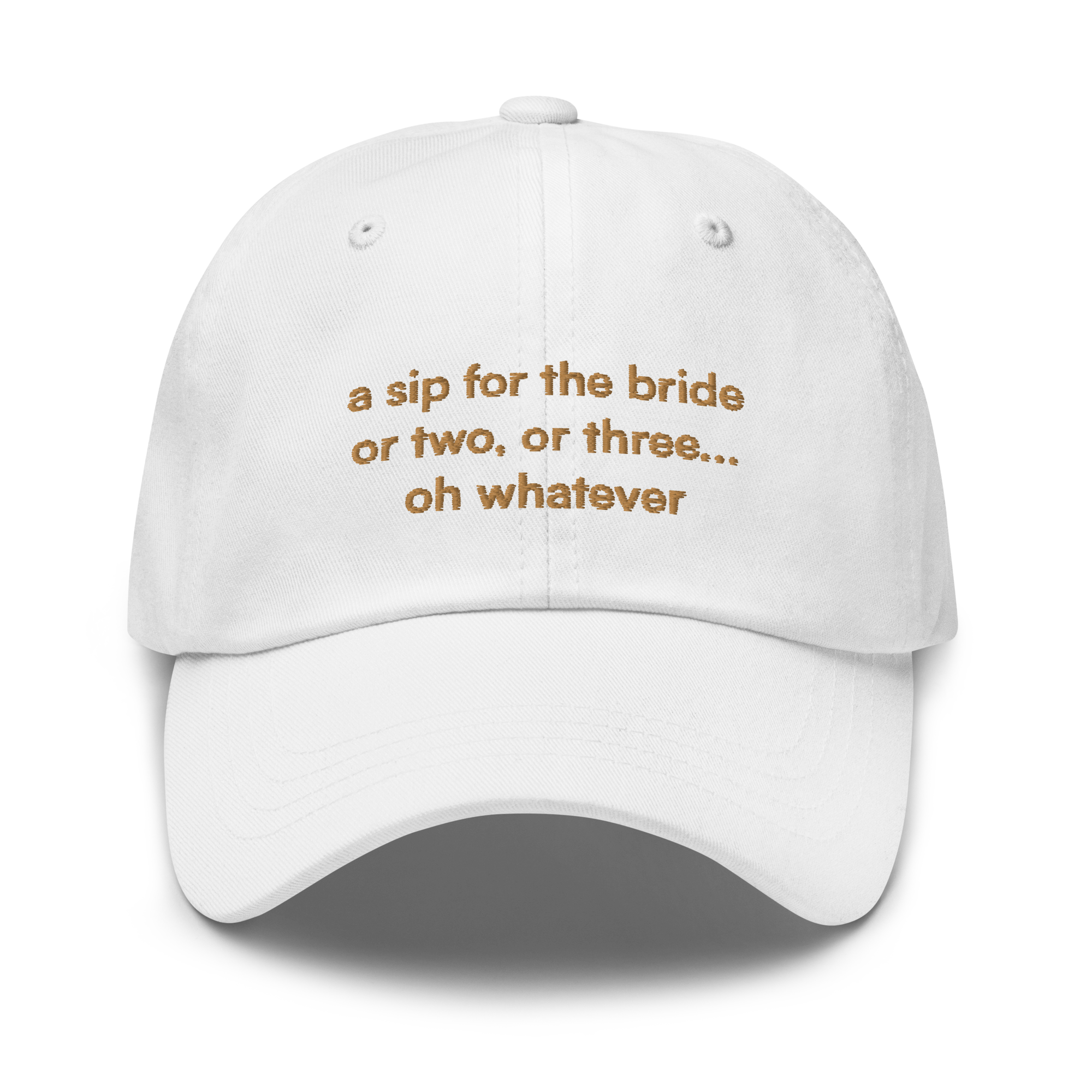 A SIP FOR THE BRIDE