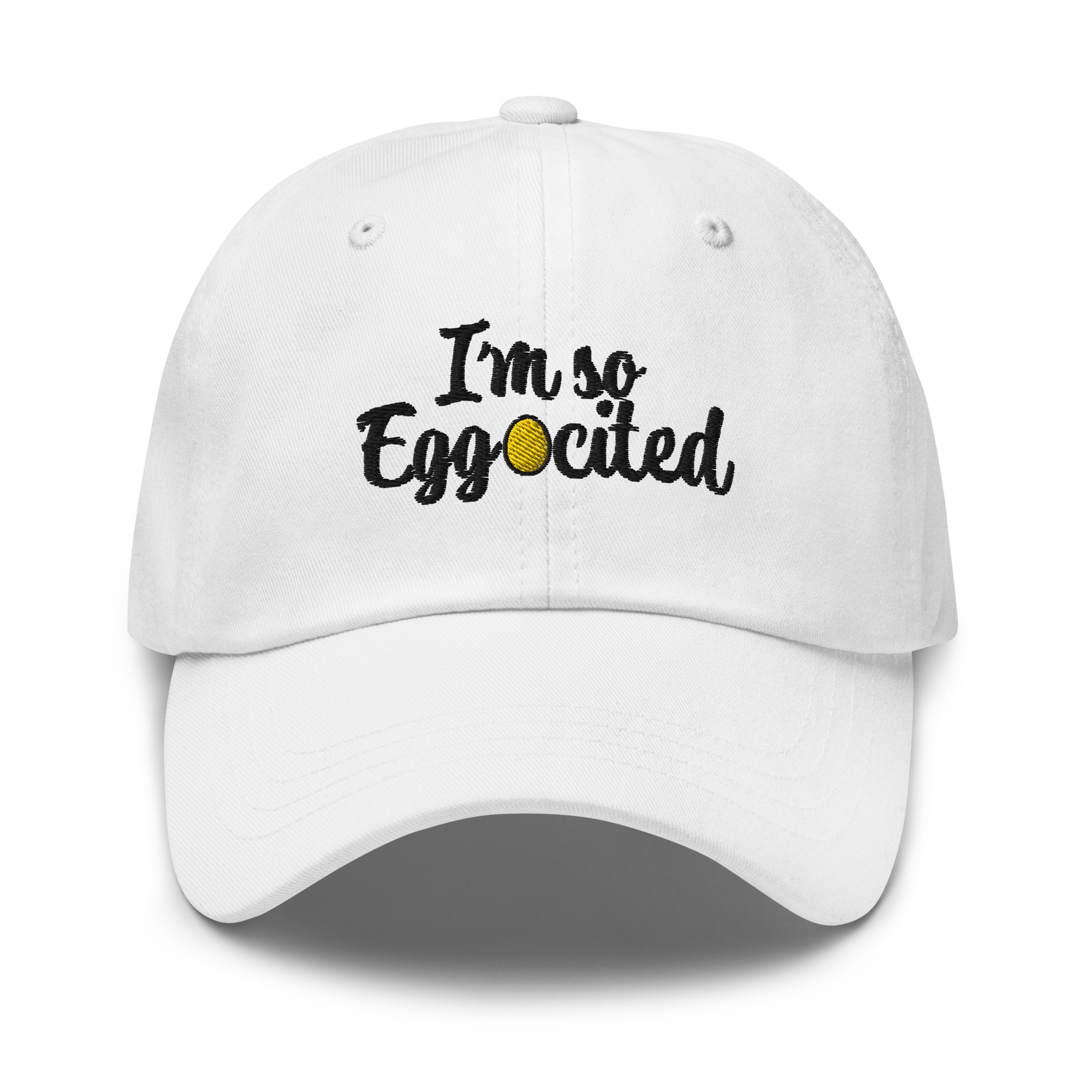 I'm so egg-cited Cap