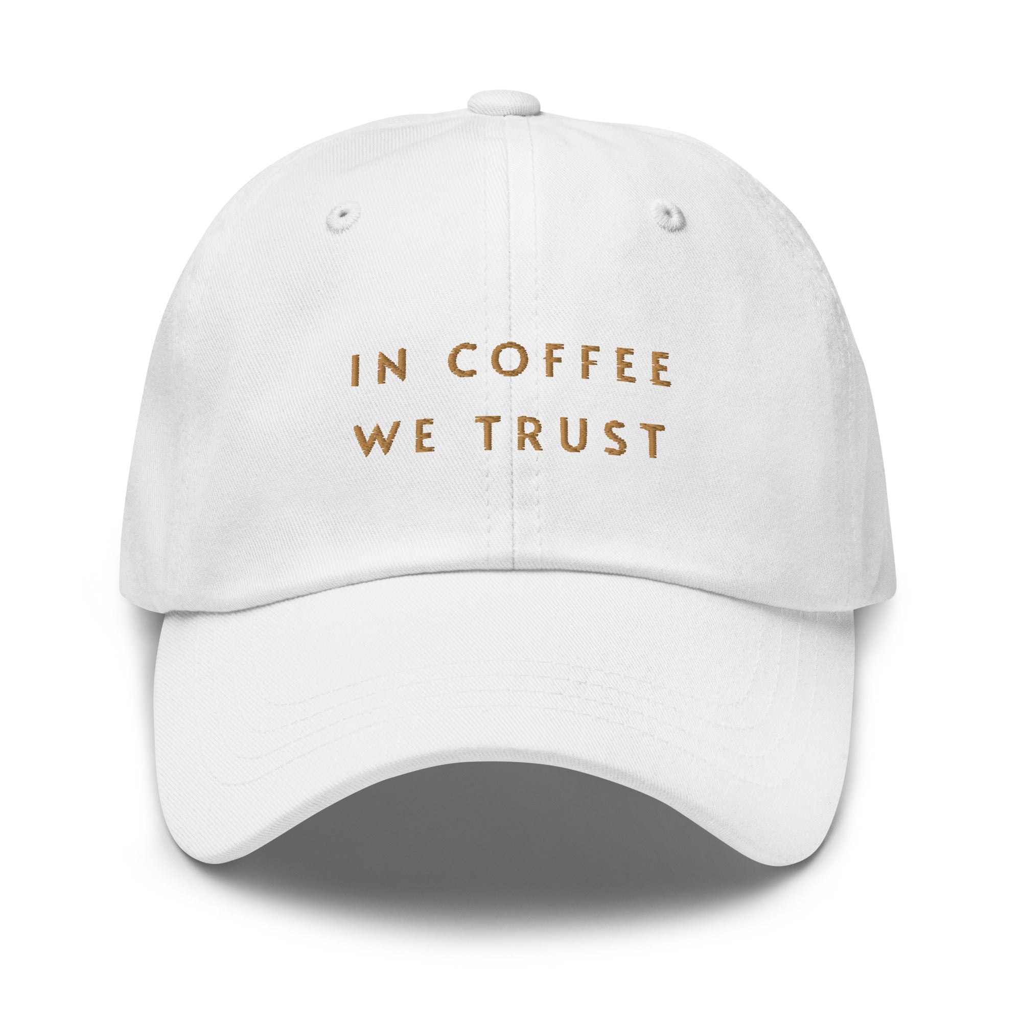 In coffee we trust Cap