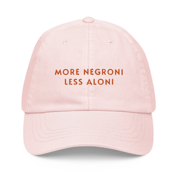 More Negroni less aloni Cap