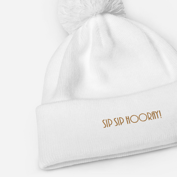 Sip sip hooray Bommel Beanie