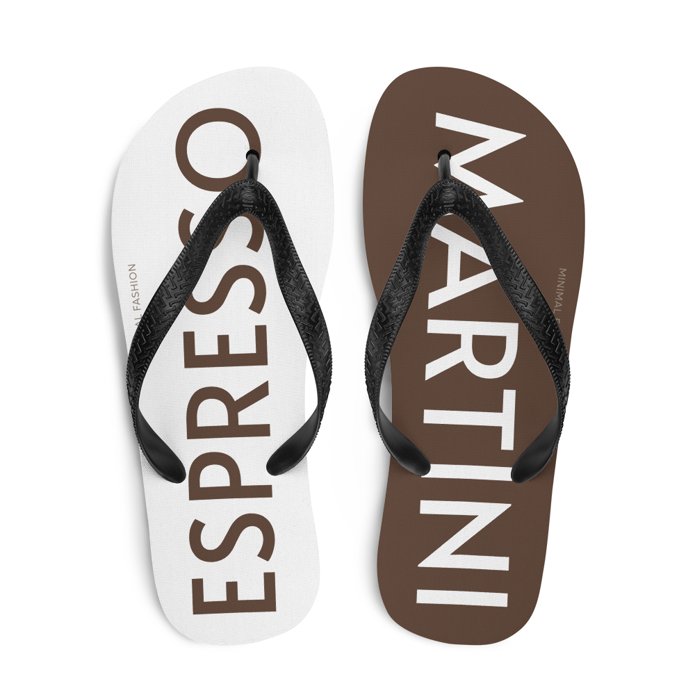 Espresso Martini Flip-Flops