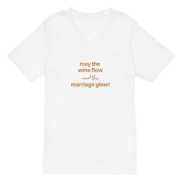 WINE FLOW MARRIAGE GLOW T-SHIRT