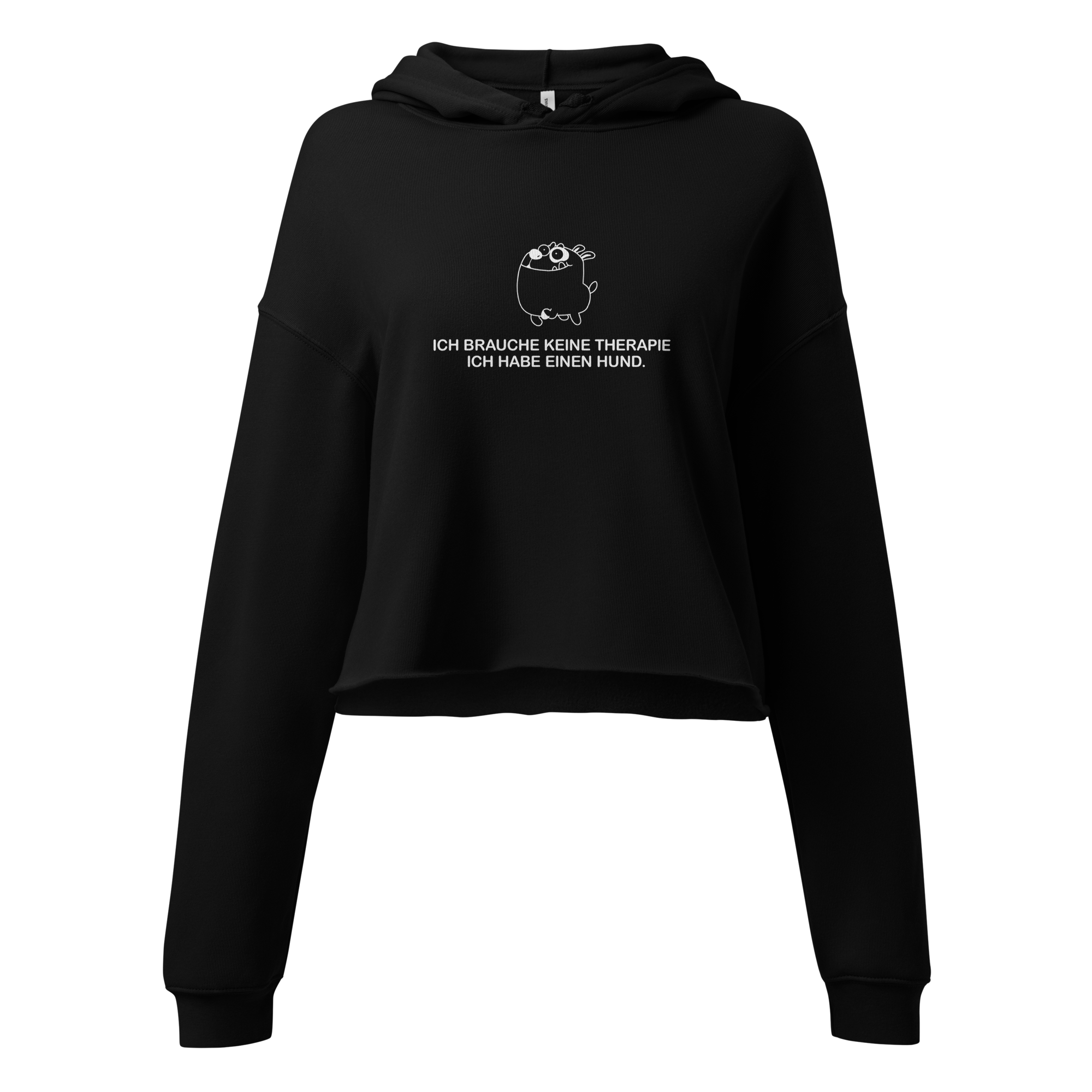 Ich habe einen Hund Hoodie Black