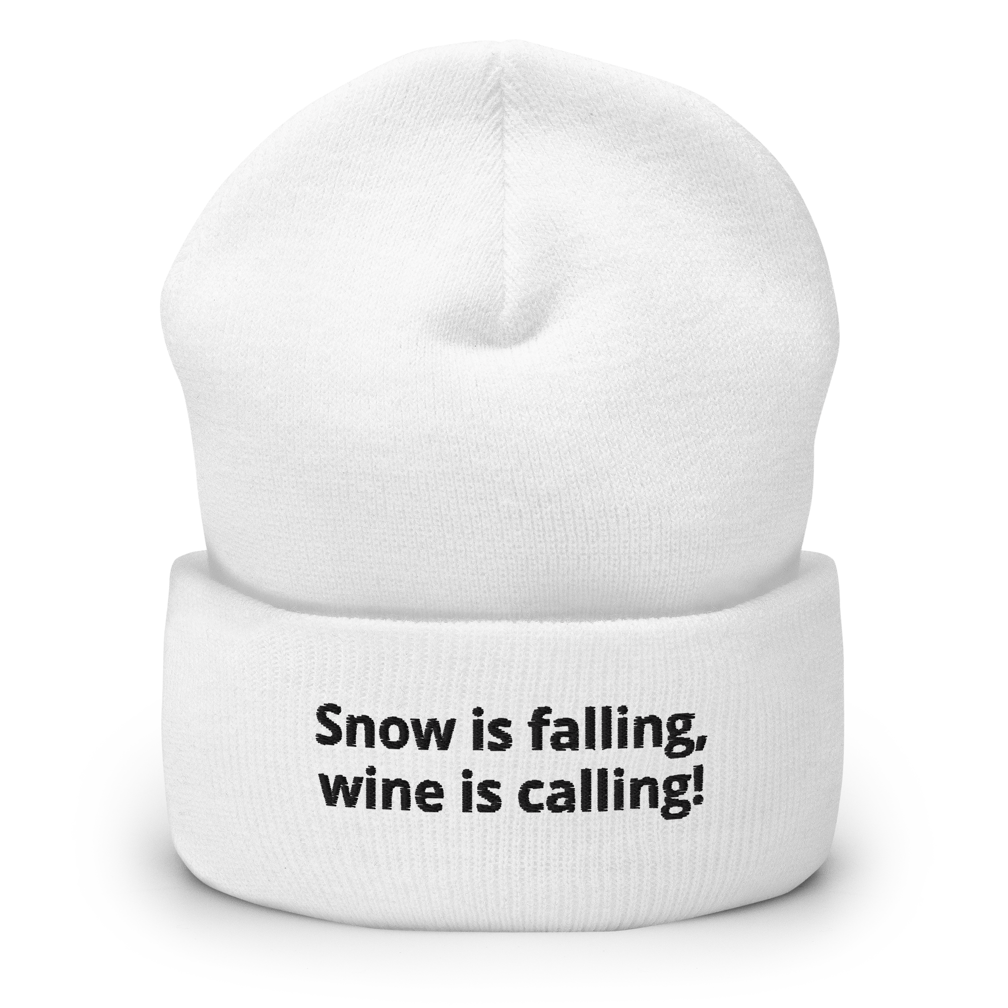 SNOW IS FALLING, WINE IS CALLING!