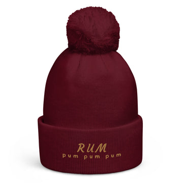 Rum pom beanie